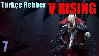 Mezarlıktaki Çılgın Büyücü - V Rising - ( Rehber Serisi ) Türkçe (2K) # 7