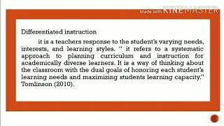 Why Differentiate Instruction? - Evardoni