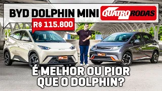 BYD DOLPHIN MINI peca na suspensão, mas É MELHOR que o Dolphin?