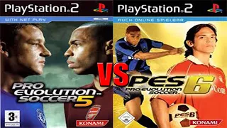 PES 5 vs PES 6 ¿Cuál juego es mejor? | ANÁLISIS