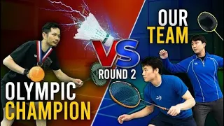 I Challenged an Olympian to Badminton ROUND 2