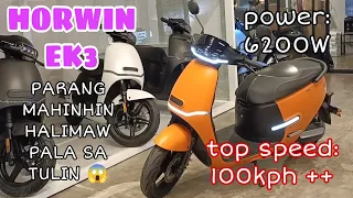 PINAKAMATULIN NA E SCOOTER | HORWIN EK3 | WATT MOBILITY