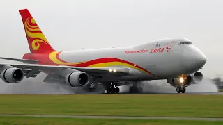 28 BIG Planes Taking Off & Landing | A330-900, A330, B747 | At Amsterdam Schiphol Airport