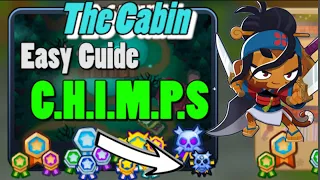 How To Easily Beat CHIMPS on The Cabin in Bloons TD 6 (BTD6)