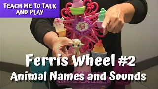 Speech Therapy Videos for Young Children...Animals and Sounds..Ferris Wheel 2...Laura Mize