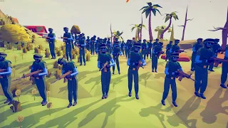 CAN 200x SHERIFF CLEAR REBEL VILLAGE? - Totally Accurate Battle Simulator TABS