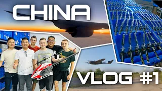 CHINA TRAVEL VLOG #1 | OMPHOBBY Factory Tour, M4 MAX & M7 Previews!
