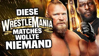 10 WrestleMania-Matches, die niemand wollte (Deutsch/German) || Paraflow