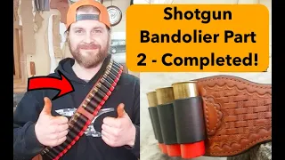 Shotgun Shell Belt || Leather Part 2