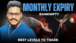 Banknifty Monthly Expiry Levels || Market Analysis for tomorrow 29 May || Vix Very High - Be Alert!