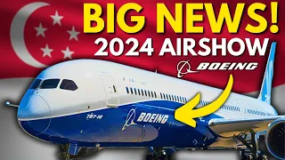 Boeing Just SHOCKED Everyone at the 2024 Singapore Airshow! Here's Why