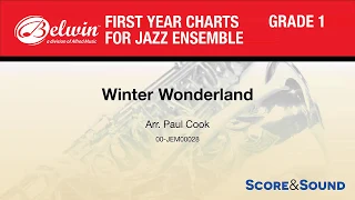 Winter Wonderland, arr. Paul Cook – Score & Sound