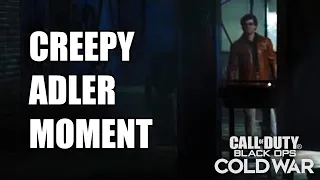 Very Creepy Adler Moment (Hidden Scene) - Call of Duty Black Ops Cold War