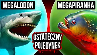 Jak zakończyłaby się konfrontacja megalodona z megapiranią