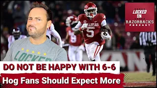 Should Hog Fans Be Content With A 6-6 Season? - Razorback Football