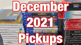 December 2021 Video Game Pickups