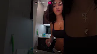 Malu Trevejo Instagram live (3.4.24)