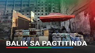 Ilang nasunugan sa commercial area sa Paco, balik na sa pagtitinda | ABS CBN News