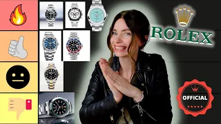 ROLEX WATCHES TIER LIST (the official one)