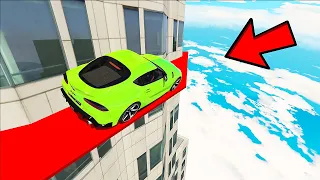 CHOP CHALLENGED ME & BOB TO DO This 999.99% IMPOSSIBLE PARKOUR RACE in GTA 5
