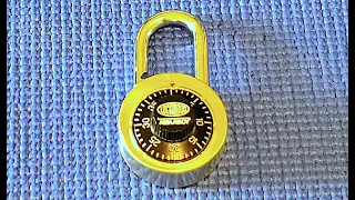 (Picking 161) Lockwood ASSA ABLOY combination padlock decoded!