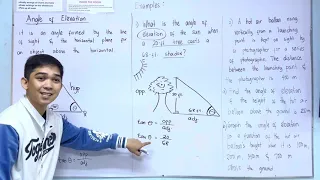 Angle of Elevation and Angle of Depression (SOHCAHTOA)