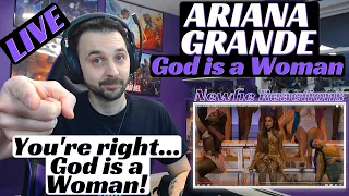 Ariana Grande - God is a Woman Live  Reaction