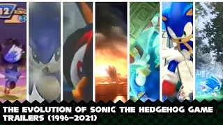 The Evolution Of Sonic Game Trailers! 1996-2022