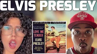 WIFE FIRST TIME HEARING ELVIS PRESLEY - LOVE ME TENDER | REACTION