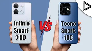 Infinix Smart 7 HD vs Tecno Spark 10C