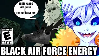 MADARA AND THE SIX PATHS OF BLACK AIR FORCE ENERGY | Nux Watches CJ Dachamp (Naruto)