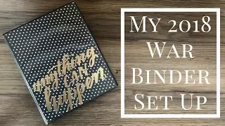 MY 2018 WAR BINDER SET UP | PRAYER JOURNAL + PRAYER ADVICE