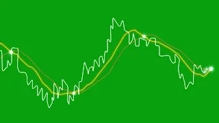 Stock Market trend line effect | Green Screen Library