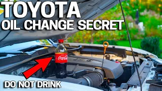 Toyota Oil Change SECRET Exposed