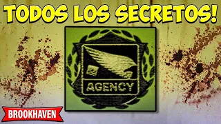 TODOS LOS LUGARES SECRETOS DE LA AGENCY en BROOKHAVEN! 🤫🏡 - Roblox YoSoyLoki