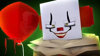 IT THE CLOWN MINECRAFT : THE KIDS GO INTO THE SEWERS!