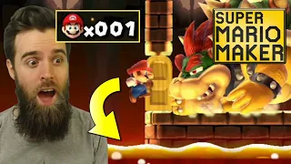 The Most INCREDIBLE 100 Mario Super Expert Run Ever // SE NO SKIP [#74] [SUPER MARIO MAKER]