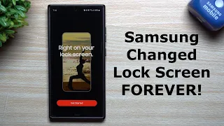 Samsung Just Revolutionized the Lock Screen