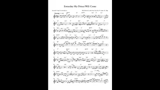 Keith Jarrett - Someday My Prince Will Come (Up For It) Transcription