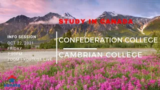 Study in Canada with Confederation College & Cambrian College