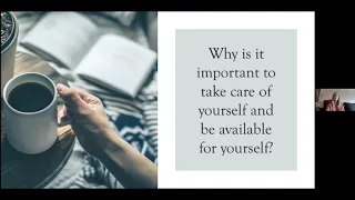 "The Importance of Self-Care as a Caregiver" (Recorded Webinar)