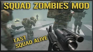 LAST REMAINING SQUAD VS ZOMBIES!! - Zombies Mod Squad Gameplay