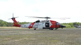USCG MH-60 JAYHAWK - Full Startup and Takeoff