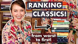 RANKING THE 30+ CLASSIC BOOKS I READ IN 2022 FROM WORST TO BEST