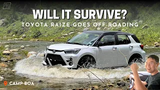 OFF-ROADING with the Toyota RAIZE! Will it survive the trails?