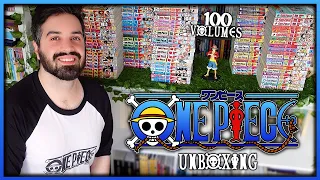 I Accidentally Bought 100 Volumes of ONE PIECE ☠️🏴‍☠️ Huge Manga Haul and Unboxing