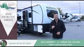 2024 Forest River Flagstaff Micro Lite 25BSDS - Rattling your Ancestors! - Layzee Acres RV Sales