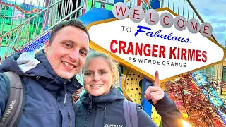 Cranger Kirmes 2023 - Die GRÖSSTE Kirmes in NRW bei REGEN! ☔️ | Vlog