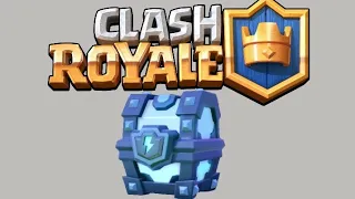 Открытие Мегасундука с молнией l в Clash Royale