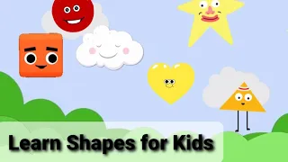 Shapes for kids, Learn 2d shape, colors, abc song | Preschool Learning for toddlers, Educational